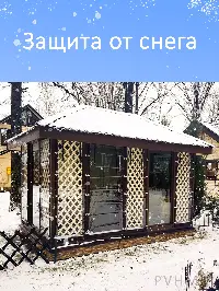 Мягкое окно 180x340 см, для веранды, беседки